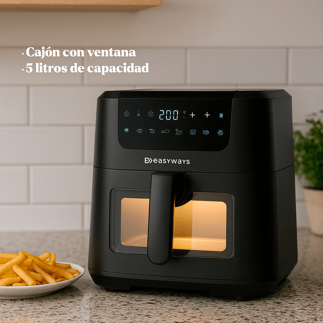 Air Fryer Chic Prime 5 L con Visor