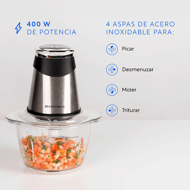 Picadora Power Cutter 1,2 L EasyWays