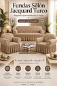 Set de Fundas para Sillón Jacquard Turco 3+1+1 - Miniatura 4