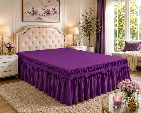 ✨ Faldón para Cama King – El detalle que hace lucir tu dormitorio como de revista