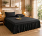 ✨ Faldón de Cama con Flecos King - Miniatura 5