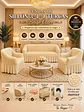 SET FUNDAS DE SILLÓN TURCAS 3+1+1 - Miniatura 2