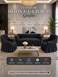 SET FUNDAS DE SILLÓN TURCAS 3+1+1 - Miniatura 5