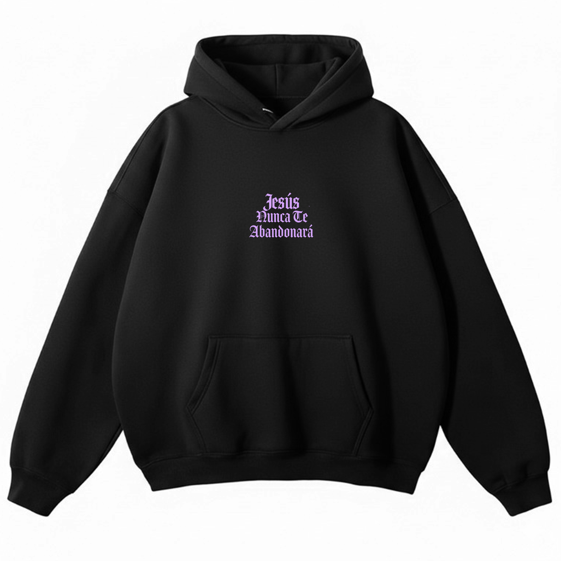 Polerón Hoddie Overbox - Jesús nunca te abandonará 2