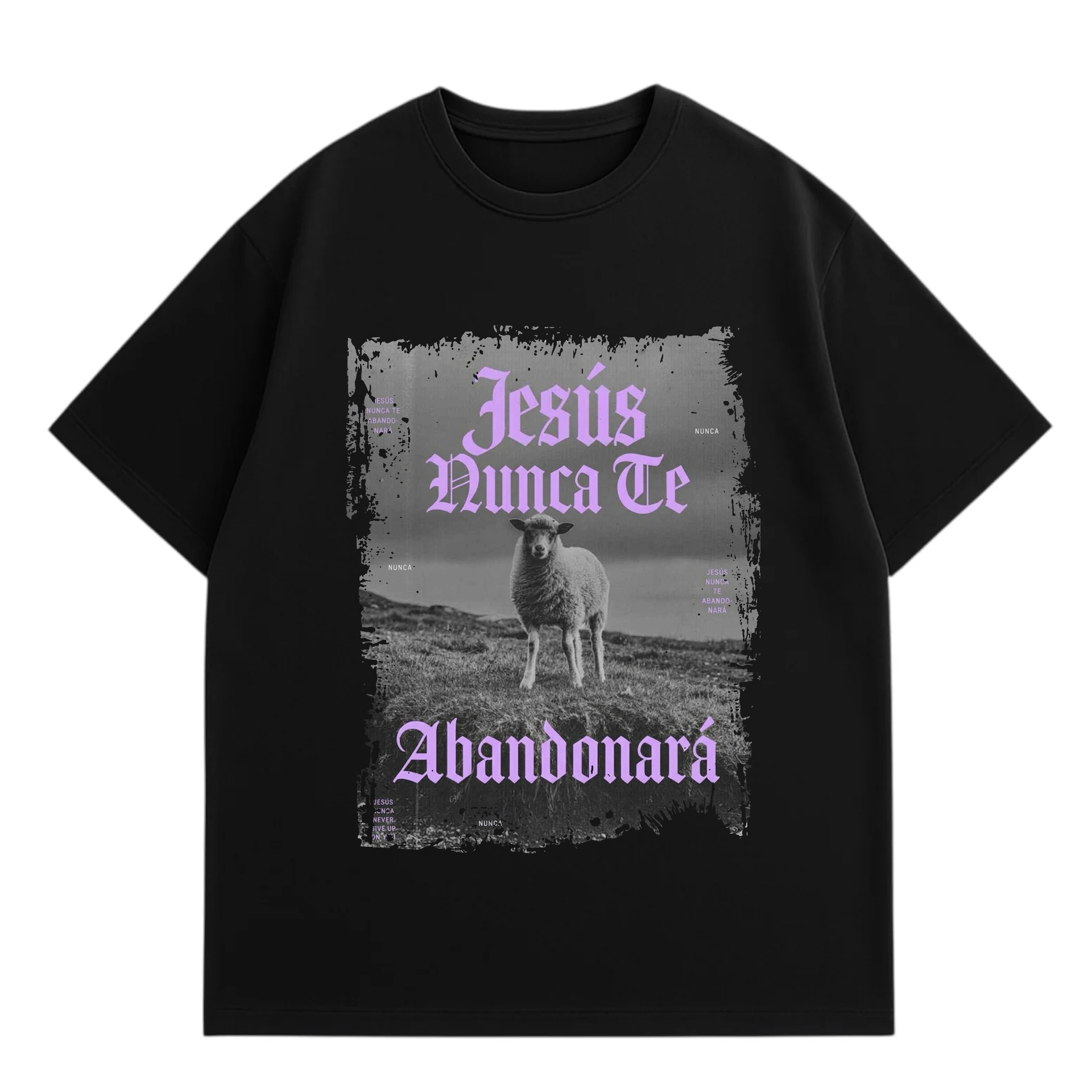 Polera Oversize - Jesús nunca te abandonará 4
