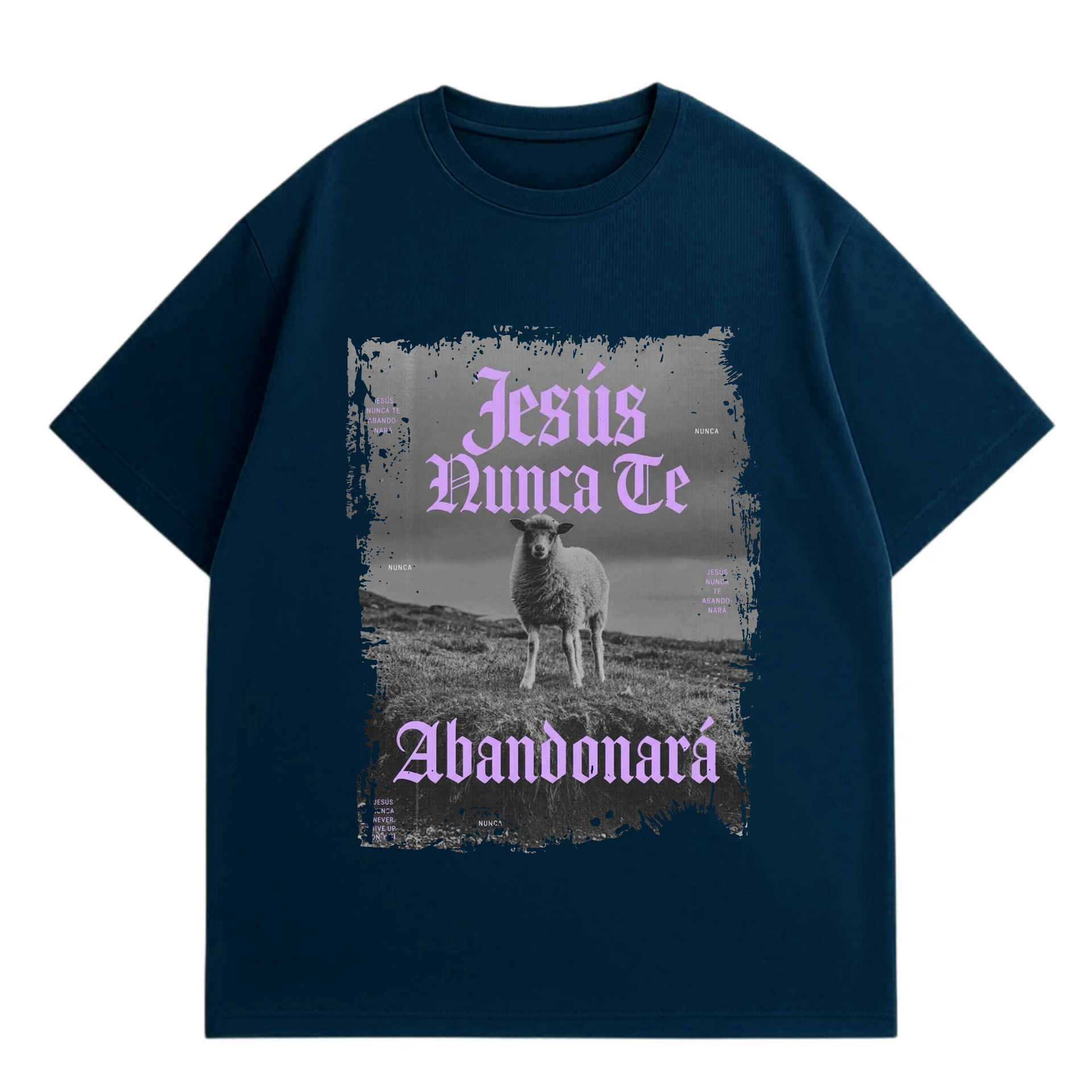 Polera Oversize - Jesús nunca te abandonará 3