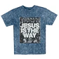 Polera Regular Acid Wash - Jesus is the way - Miniatura 1