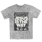 Polera Regular Acid Wash - Jesus is the way - Miniatura 3