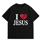 Polera Oversize - I love Jesus - Miniatura 1