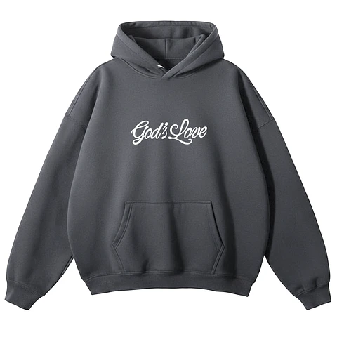 Polerón Hoddie Overbox - God´s Love