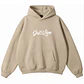 Polerón Hoddie Overbox - God´s Love Beige - Miniatura 2