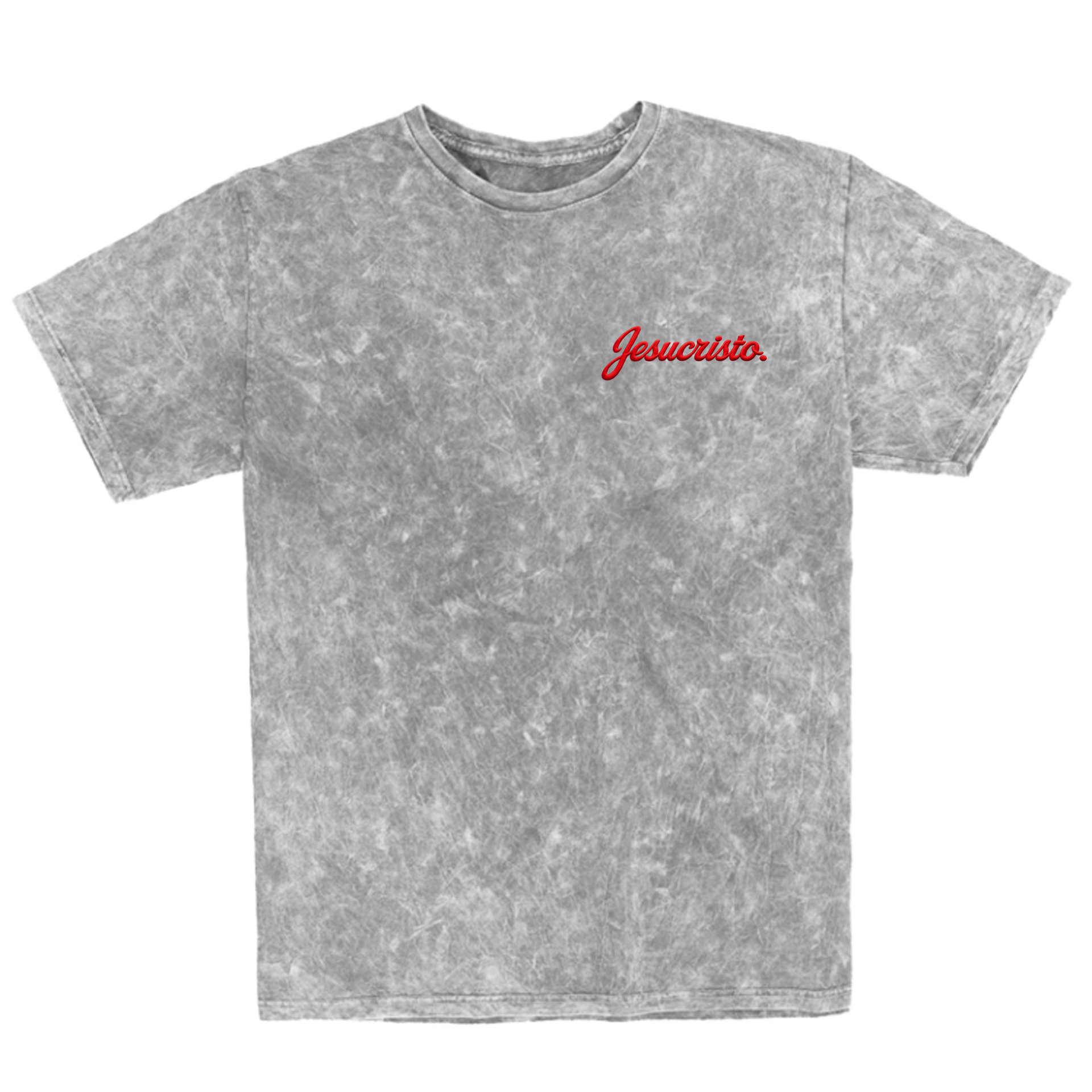 Polera Regular Acid Wash - Jesucristo 2