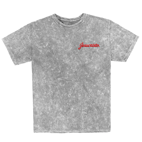 Polera Regular Acid Wash - Jesucristo