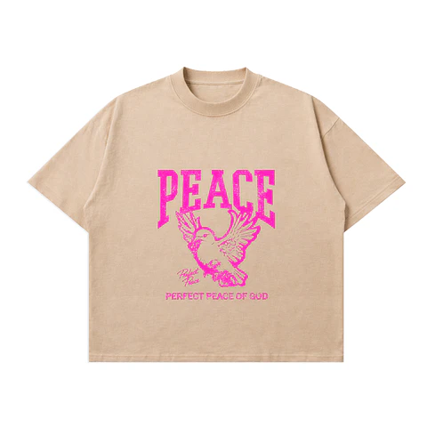 Polera BoxyFit - Peace
