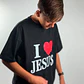 Polera Oversize - I love Jesus - Miniatura 3
