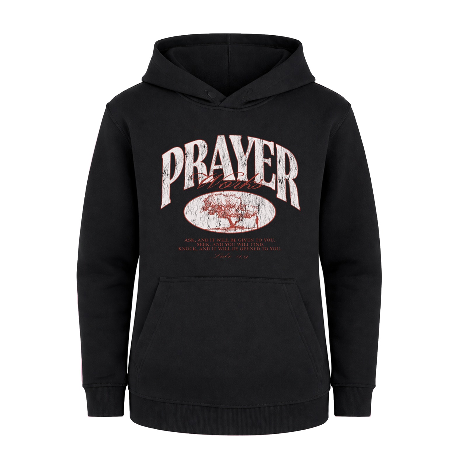 Polerón Hoddie Regular Kids - Prayer Negro 1