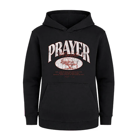 Polerón Hoddie Regular Kids - Prayer Negro