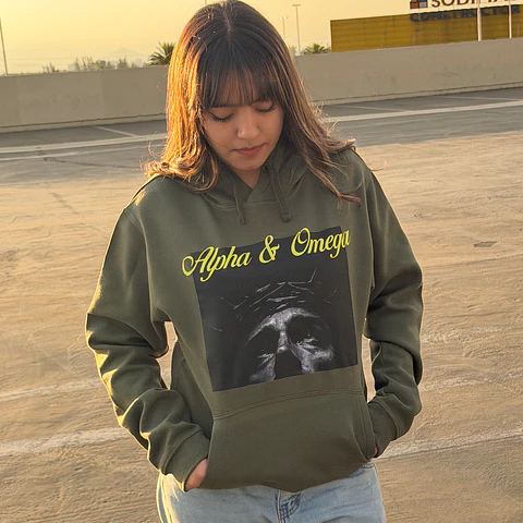 Polerón Hoddie Regular - Alpha & Omega