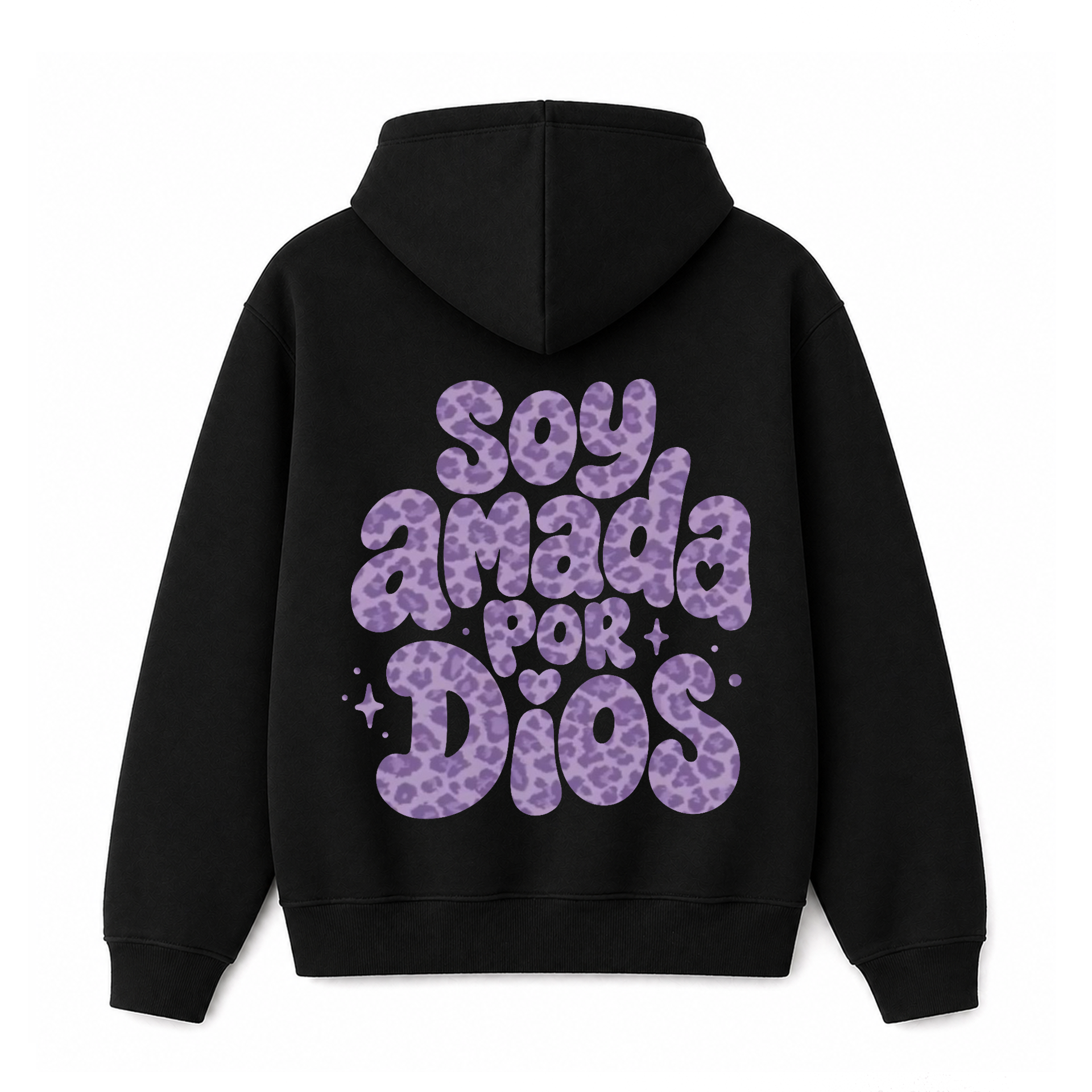 Polerón Hoddie Regular - Amada por Dios print 1