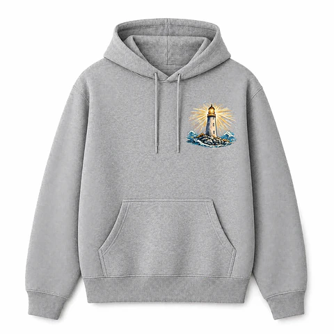 Polerón Hoddie Regular - paz en medio del caos 