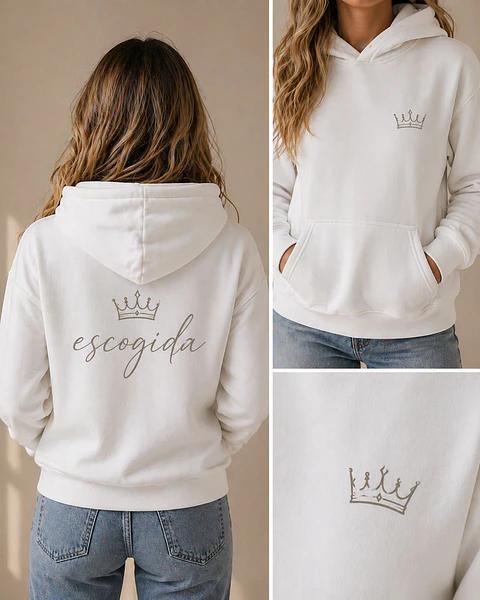 Polerón Hoddie Regular - escogida corona 