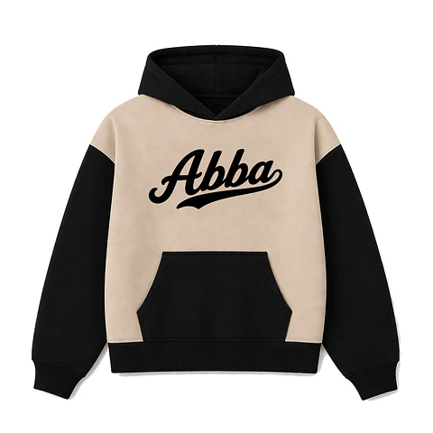 Polerón Hoddie Boxyfit Bicolor - Abba