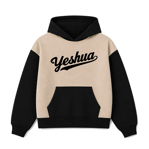 Polerón Hoddie Boxyfit Bicolor - Yeshua