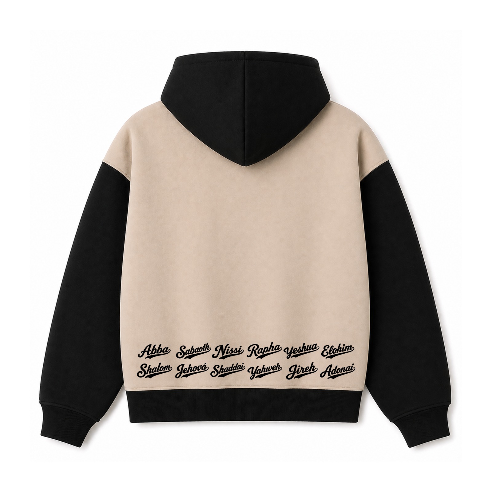 Polerón Hoddie Boxyfit Bicolor - Sabaoth 2