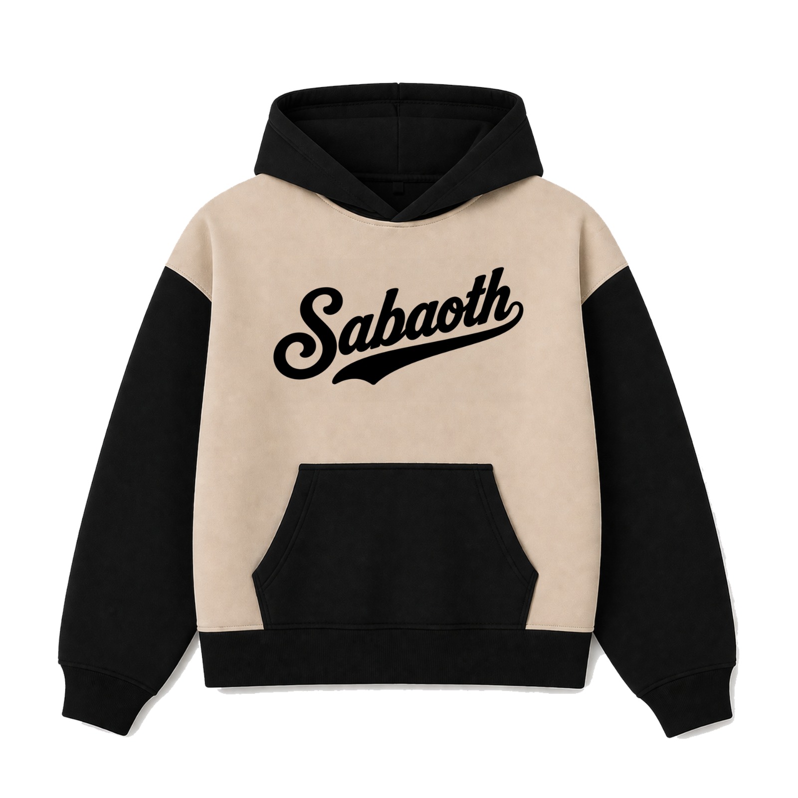 Polerón Hoddie Boxyfit Bicolor - Sabaoth 1