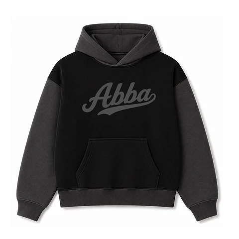 Polerón Hoddie Boxyfit Bicolor - Abba