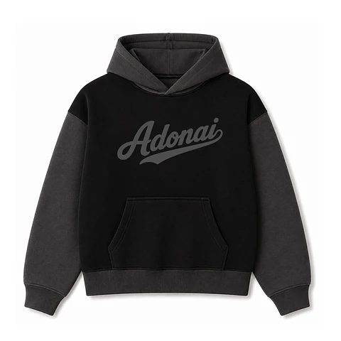 Polerón Hoddie Boxyfit Bicolor - Adonai