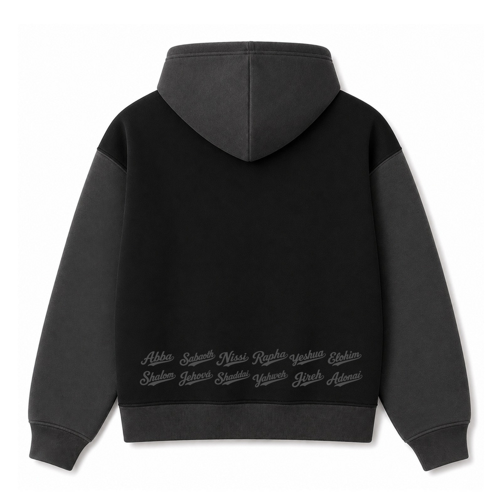 Polerón Hoddie Boxyfit Bicolor - Nissi 2