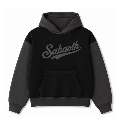 Polerón Hoddie Boxyfit Bicolor - Sabaoth