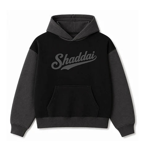 Polerón Hoddie Boxyfit Bicolor - Shaddai