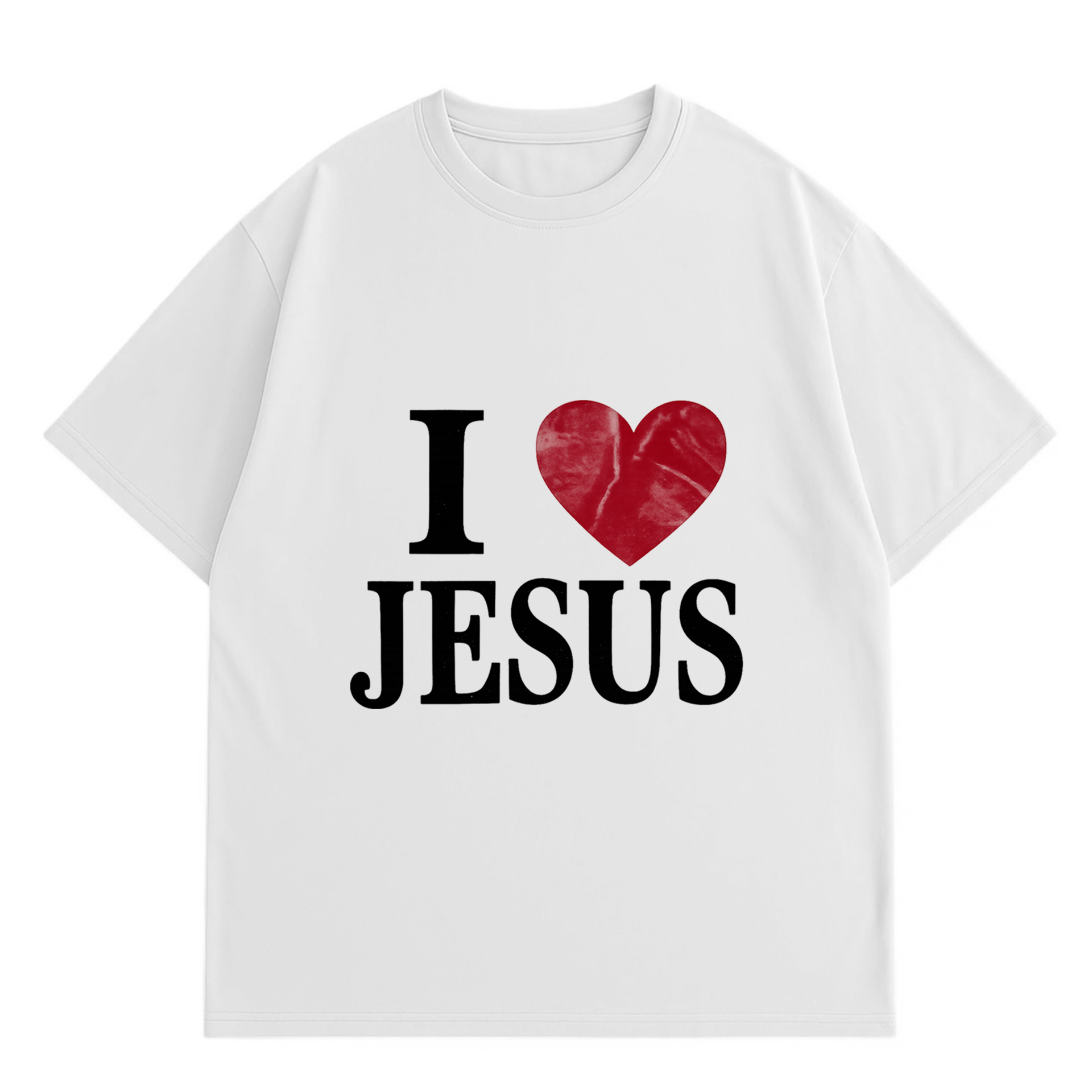 Polera Oversize - I love Jesus 1