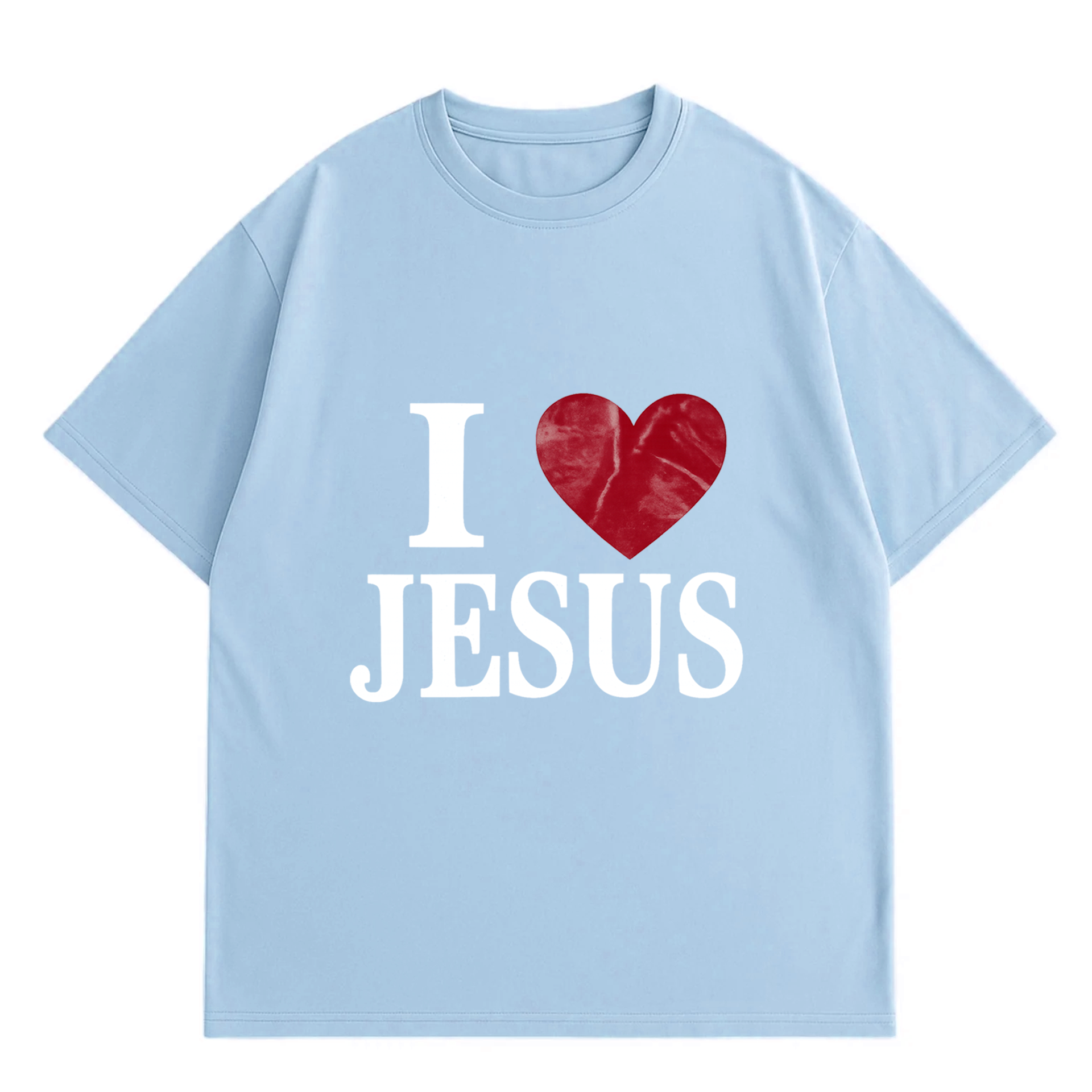 Polera Oversize - I love Jesus 1