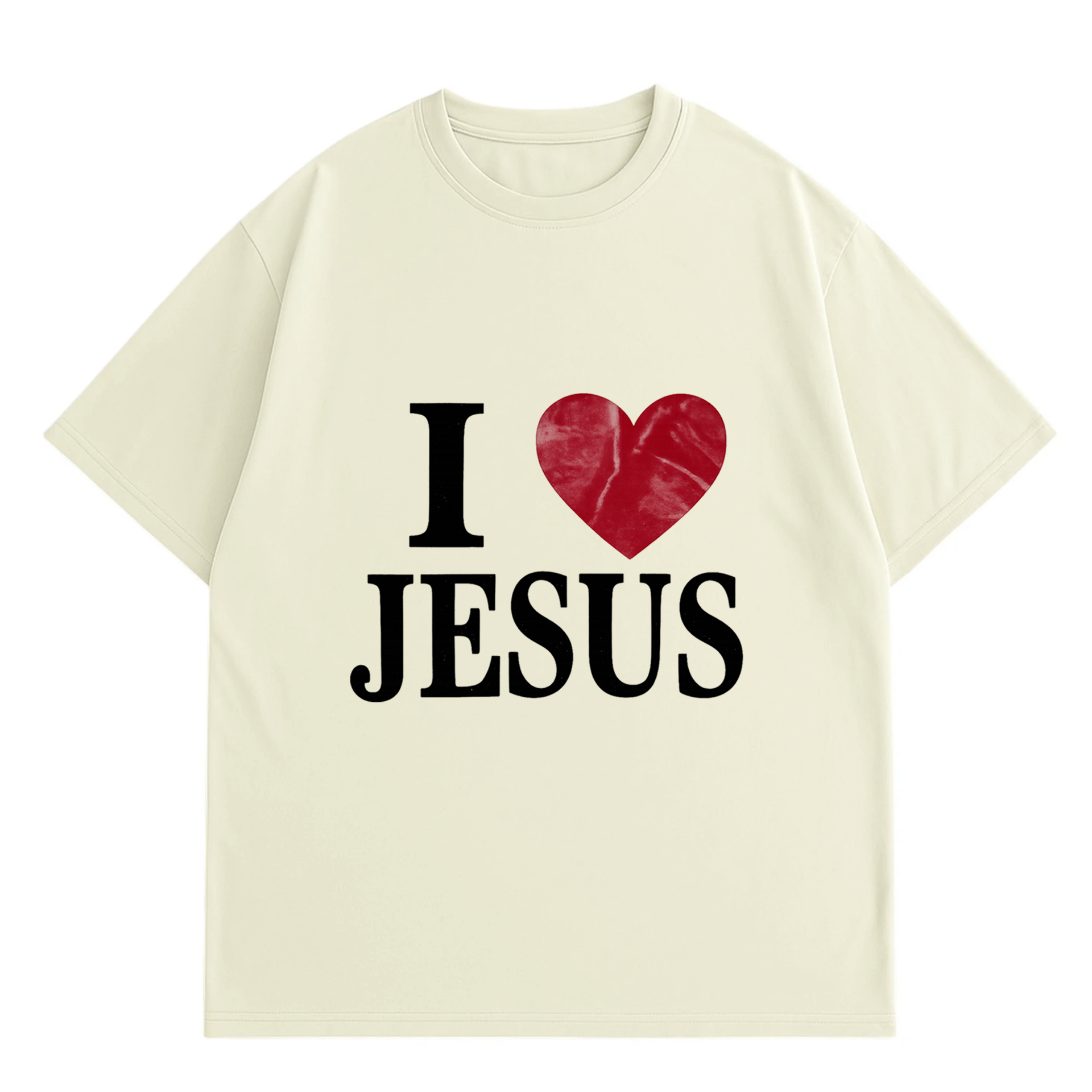 Polera Oversize - I love Jesus 1