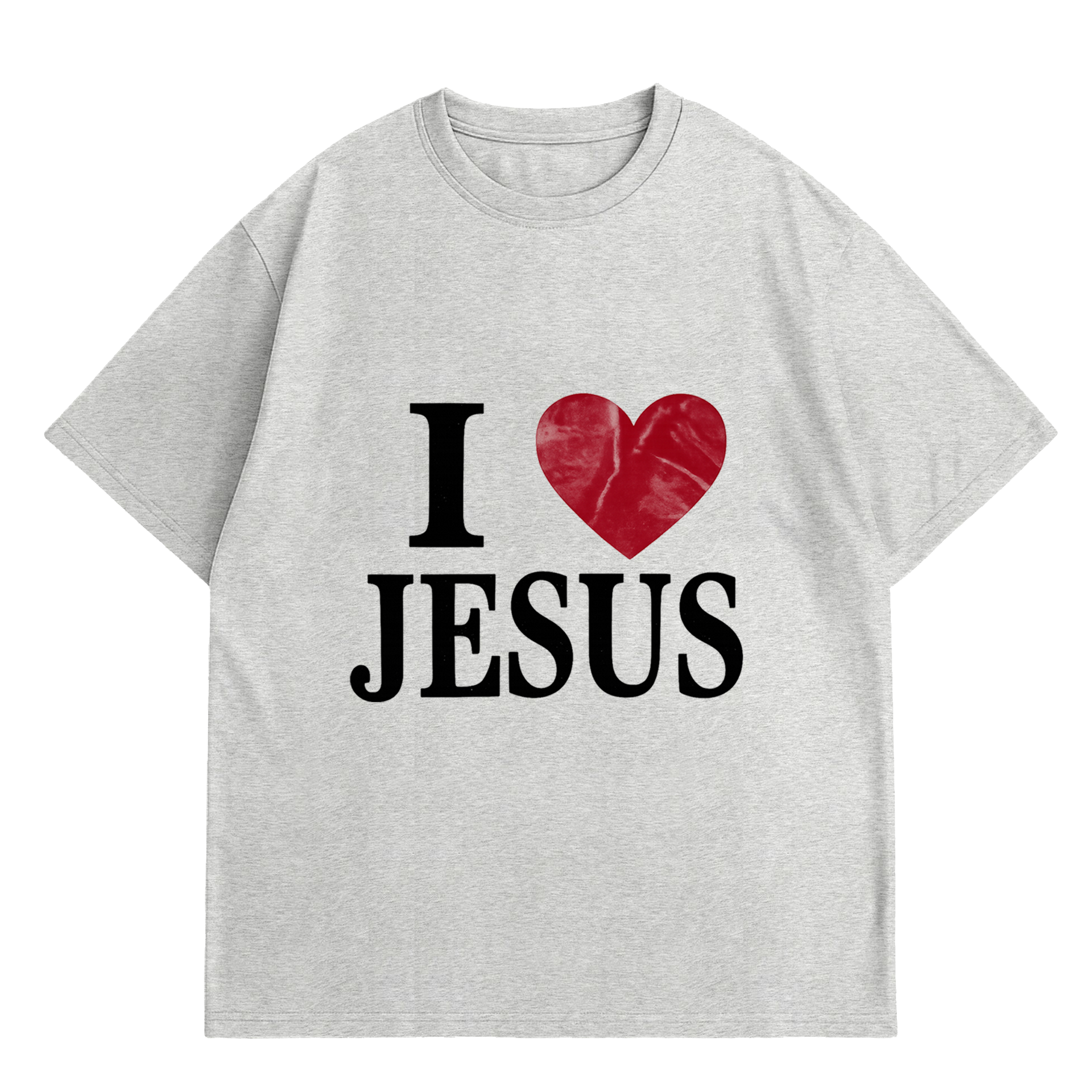 Polera Oversize - I love Jesus 1