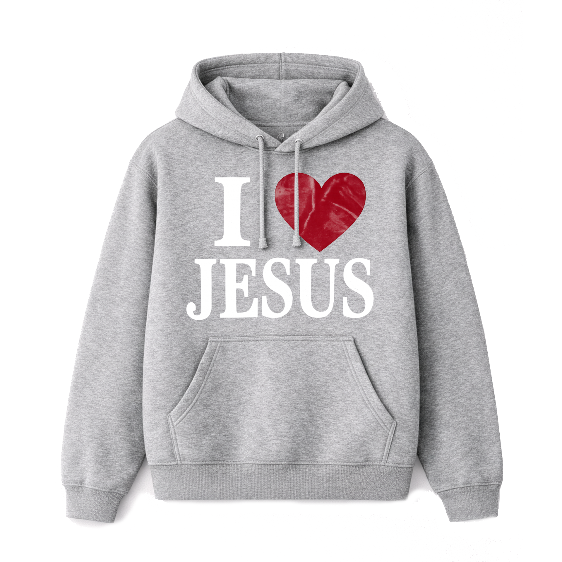 Polerón Hoddie Regular - I love Jesus 1