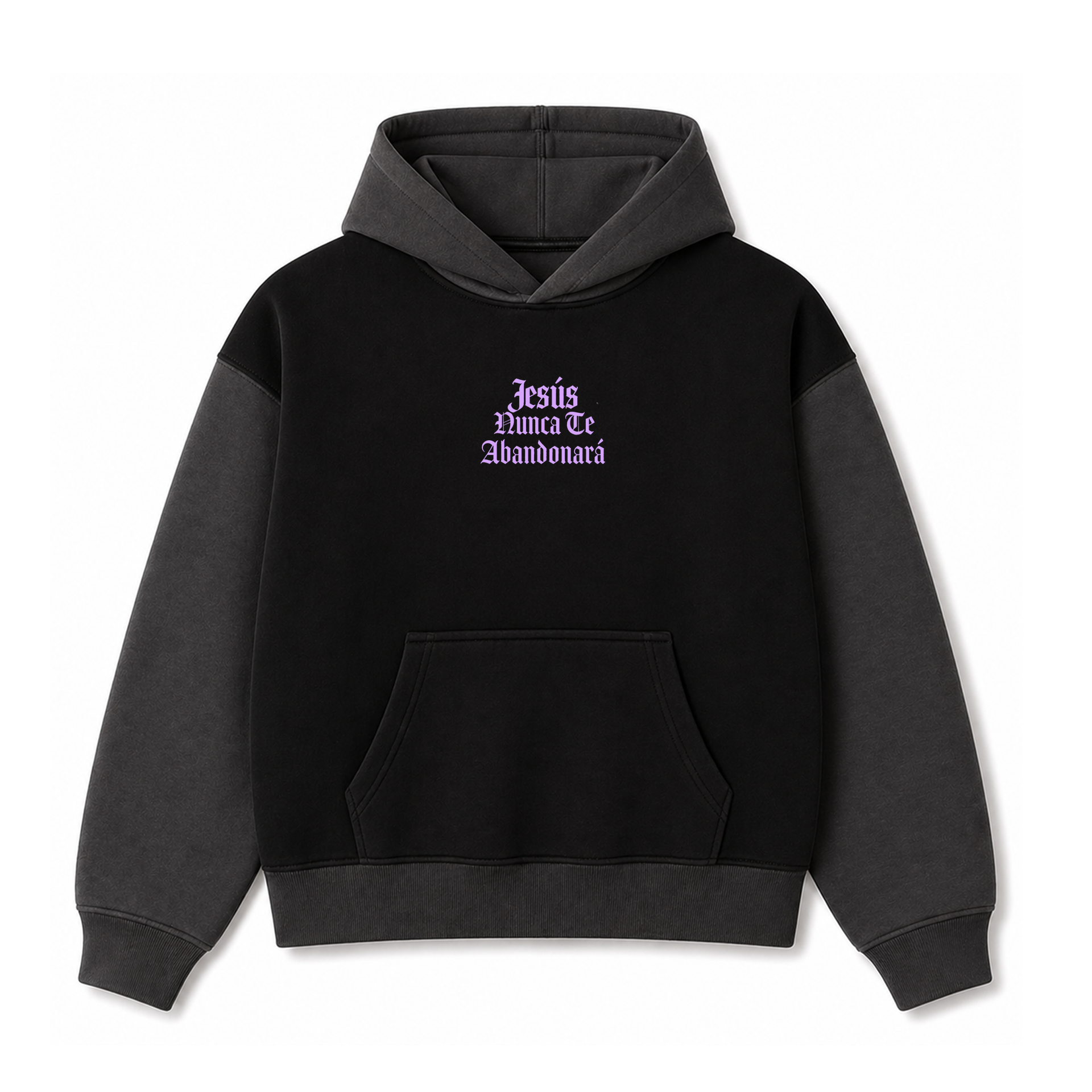 Polerón Hoddie Boxyfit - Jesús nunca te abandonará 1