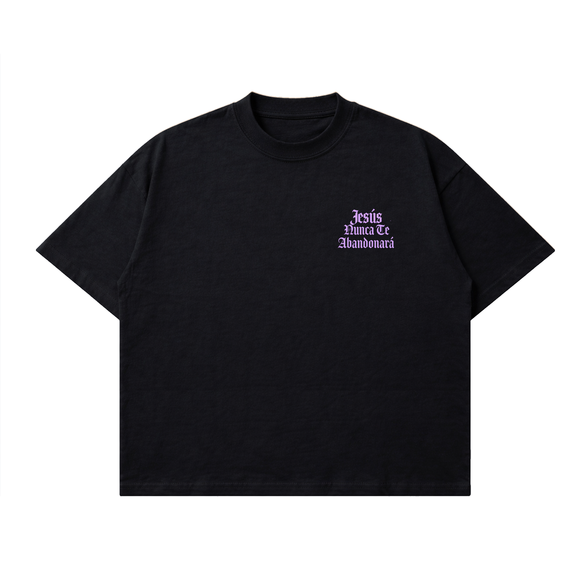 Polera BoxyFit - Jesús nunca te abandonará 1