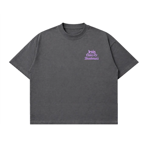 Polera BoxyFit - Jesús nunca te abandonará