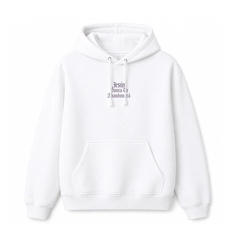 Polerón Hoddie Regular - Jesús nunca te abandonará