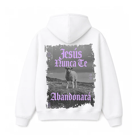 Polerón Hoddie Regular - Jesús nunca te abandonará