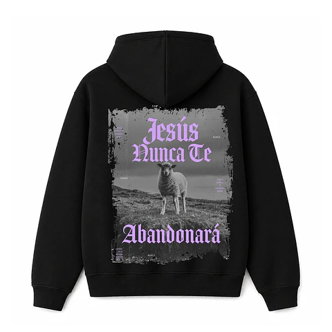 Polerón Hoddie Regular - Jesús nunca te abandonará