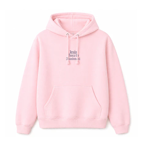 Polerón Hoddie Regular - Jesús nunca te abandonará