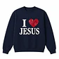 Polerón Crewneck Regular - I love Jesus - Miniatura 2