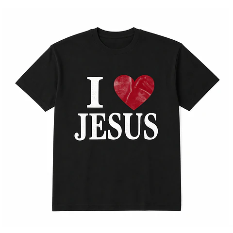 Polera Regular - I love Jesus