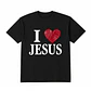 Polera Regular - I love Jesus - Miniatura 1