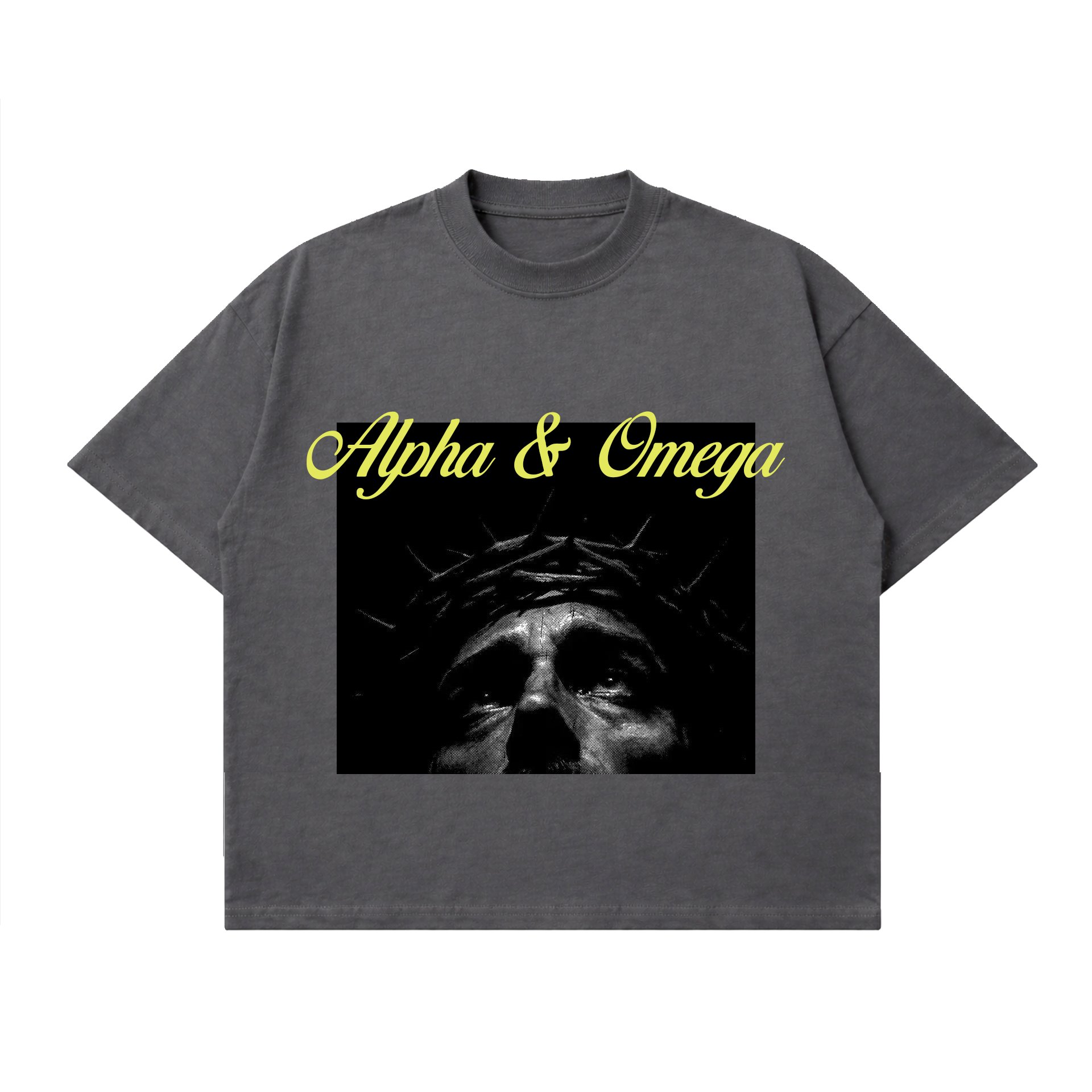 Polera BoxyFit - Alpha & Omega 2